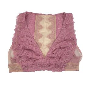 ⭐️2/$20 NWT Victorias Secret Floral Lace Mesh Bralette